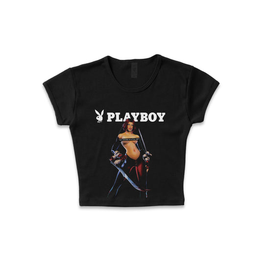 BloodRayne x Playboy - LAA Baby Rib Crop Top