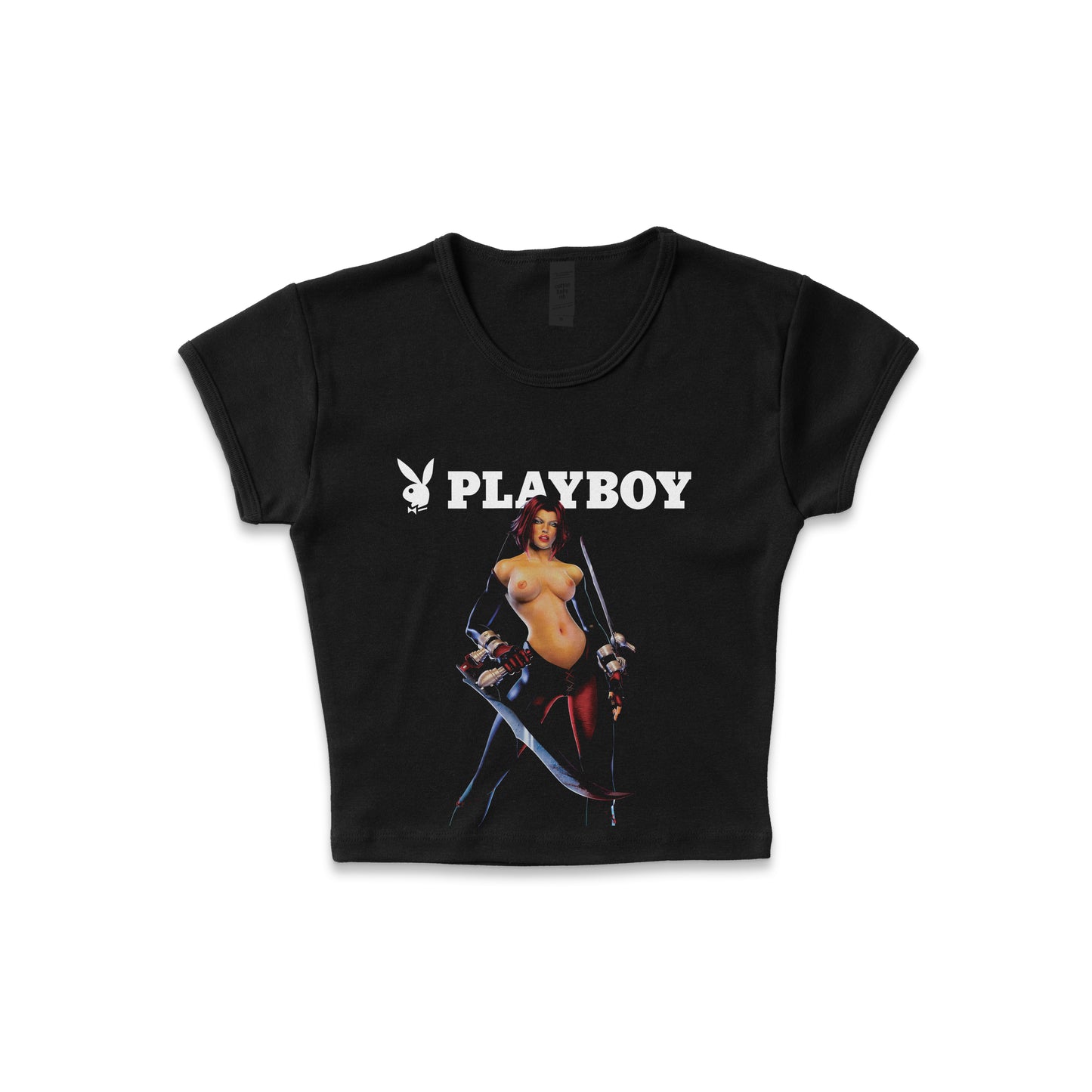 BloodRayne x Playboy - LAA Baby Rib Crop Top *limited*