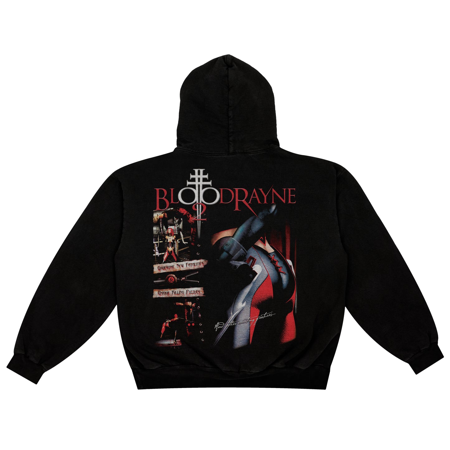 BloodRayne 2 F&B print - Hoodie