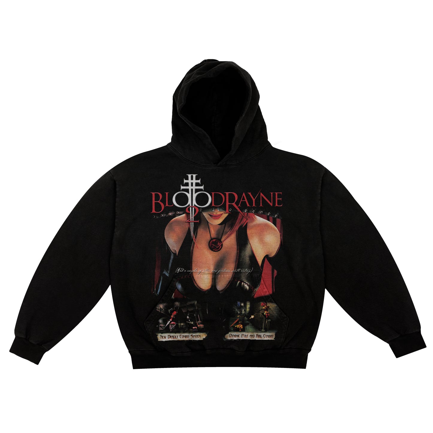 BloodRayne 2 F&B print - Hoodie
