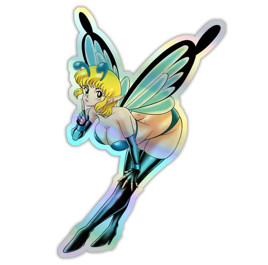 Bondage Fairies Holographic Sticker