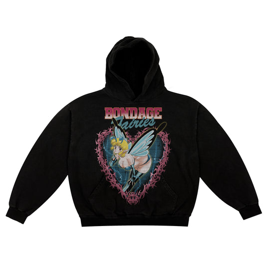 Bondage Fairies Heart - Hoodie