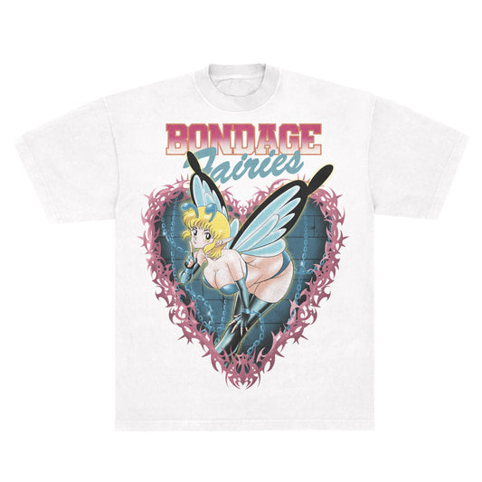 Bondage Fairies Heart - LAA 1801 White *Limited*