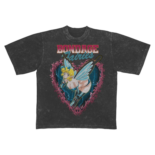 Bondage Fairies Heart - Mineral Wash *limited*