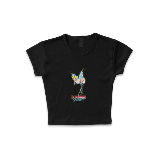 Bondage Fairies Hush - LAA Baby Rib Crop Top
