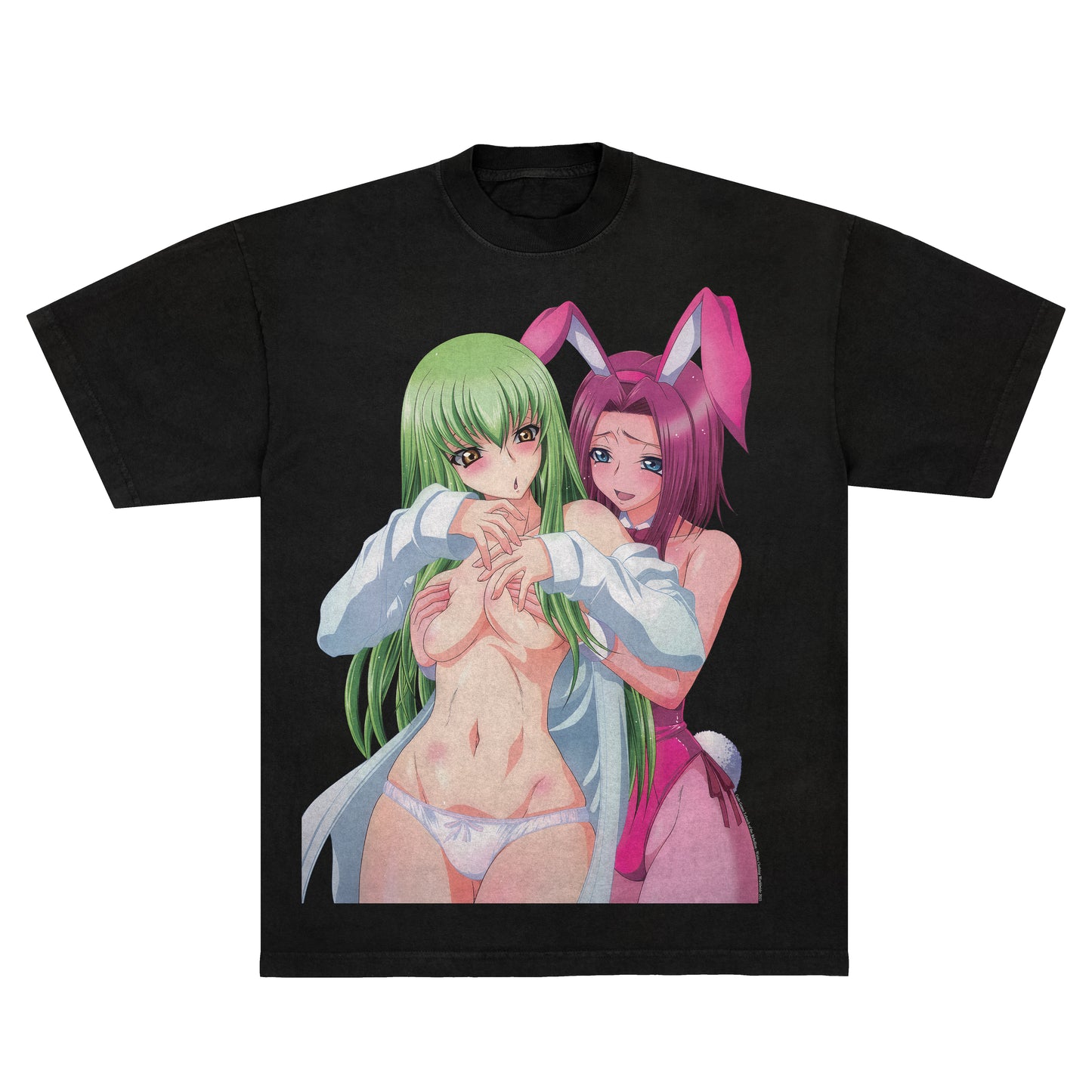Code Geass C.C. & Kallen Easter Bunnies - Tee *limited*