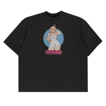 Chainsaw Man Power Bullseye - Tee