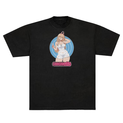Chainsaw Man Power Bullseye - Tee
