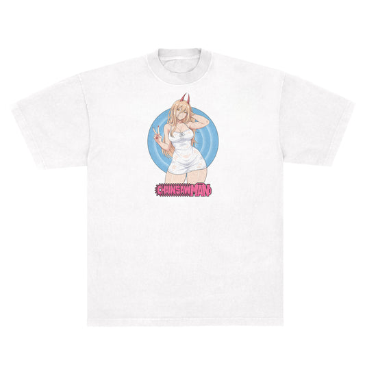 Chainsaw Man Power Bullseye - LAA 1801 White *Limited*