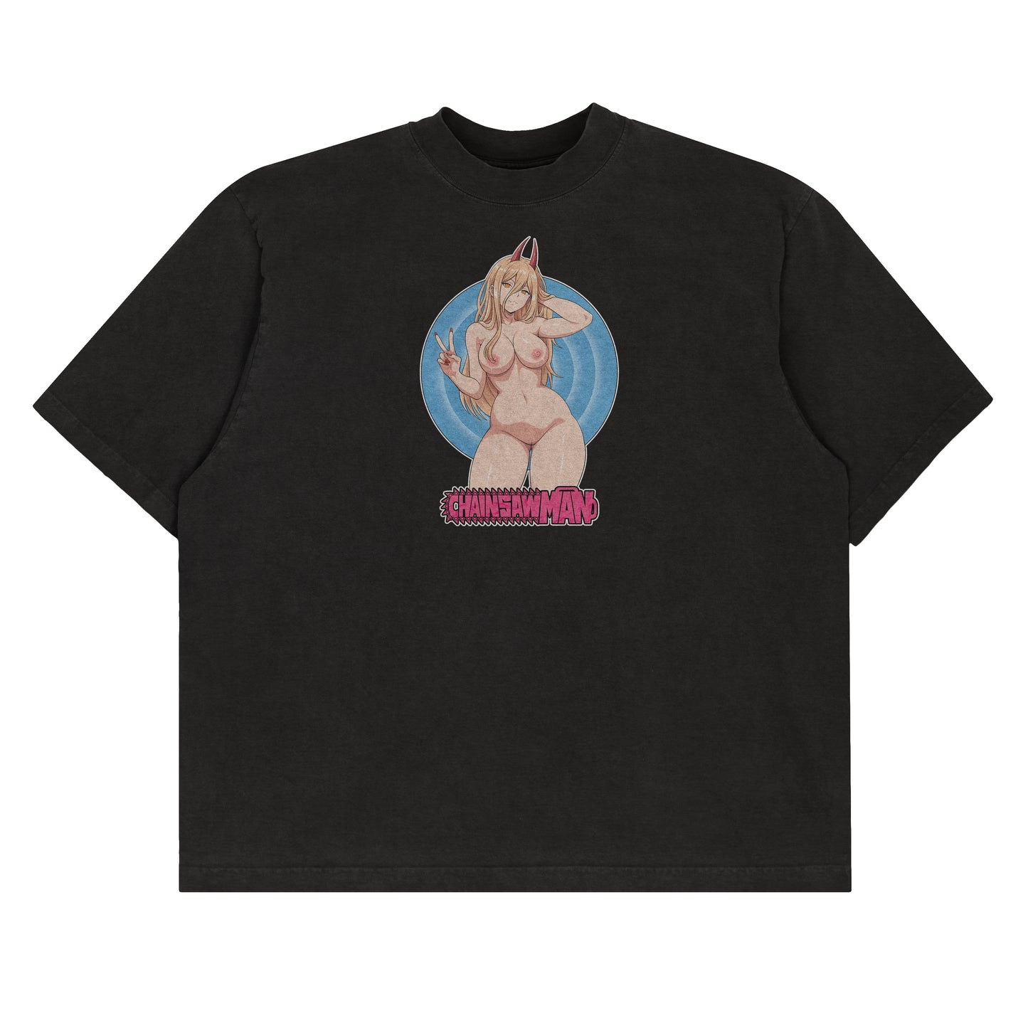 Chainsaw Man Power Bullseye NSFW - Tee