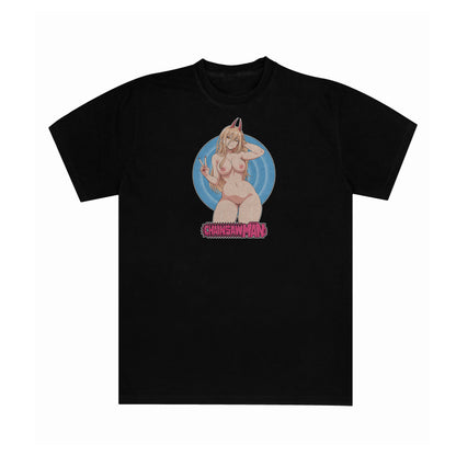 Chainsaw Man Power Bullseye NSFW - Tee