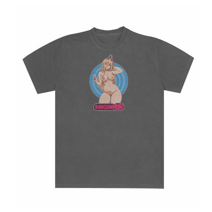 Chainsaw Man Power Bullseye NSFW - Tee