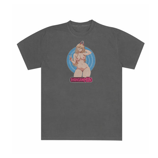 Chainsaw Man Power Bullseye NSFW - Tee