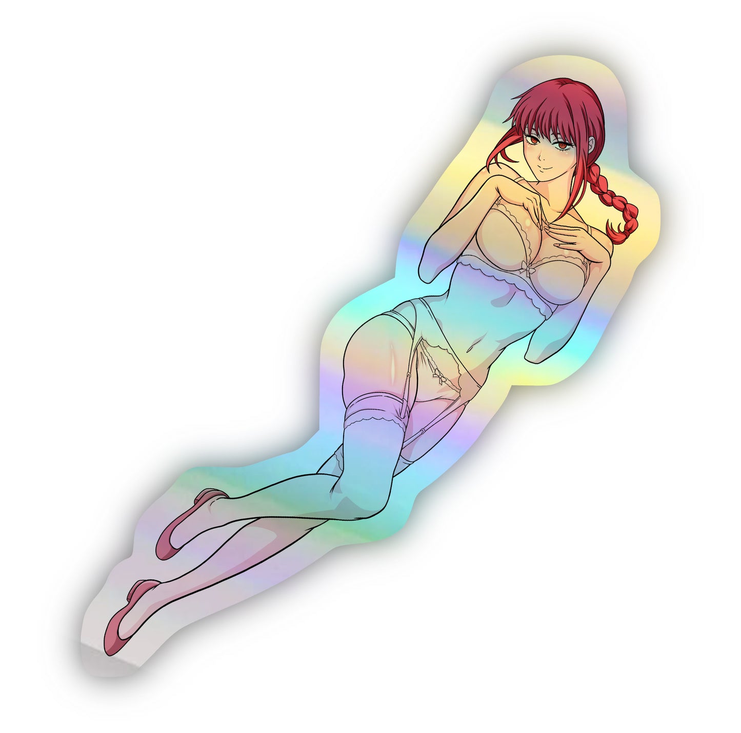 Chainsaw Man Makima Holographic Sticker