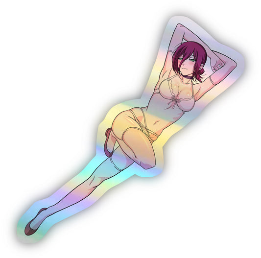 Chainsaw Man Reze Holographic Sticker