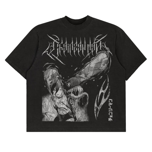 Chainsaw Man Reflections Distressed - Tee *limited*