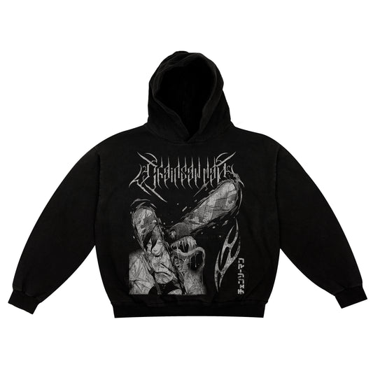 Chainsaw Man Reflections Distressed - Hoodie *limited*