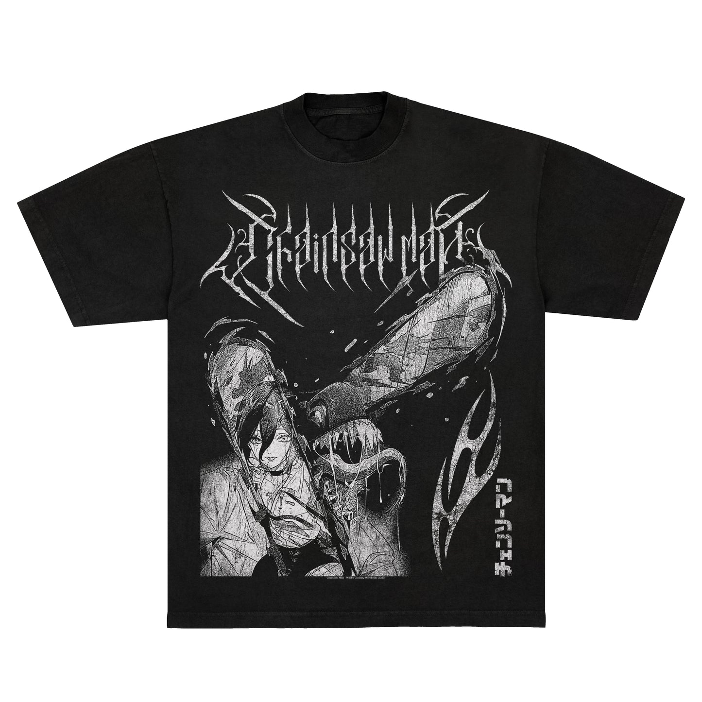 Chainsaw Man Reflections Distressed - Tee *limited*