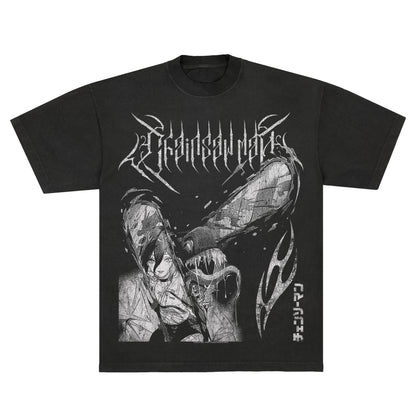 Chainsaw Man Reflections Distressed - Tee *limited*