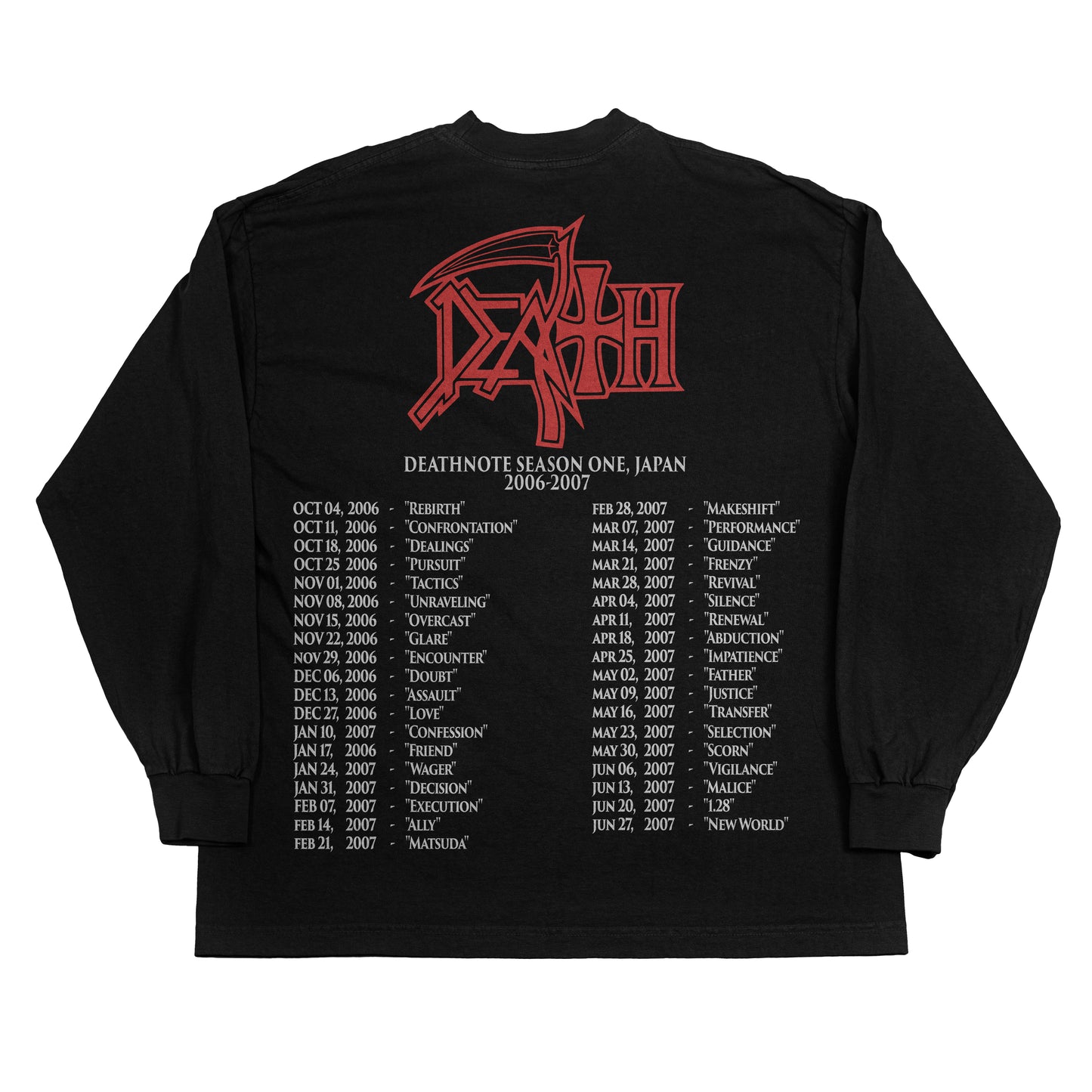 Death x Death Note "adults only" F&B print - CC 6014