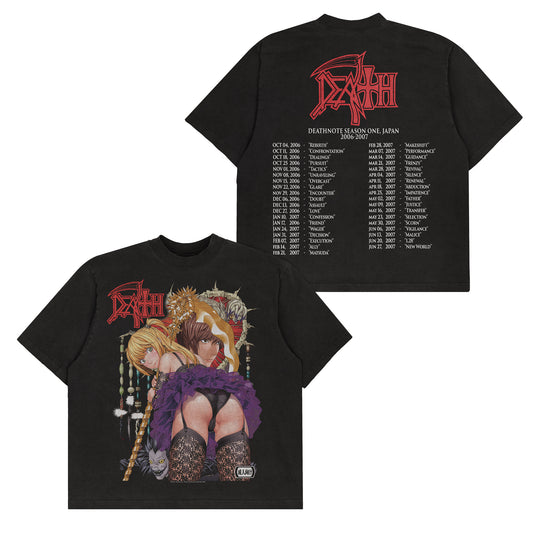 Death x Death Note "adults only" F&B print - Tee