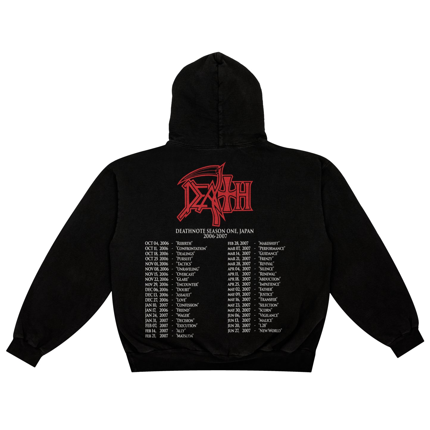 Death x Death Note "adults only" F&B print - Hoodie