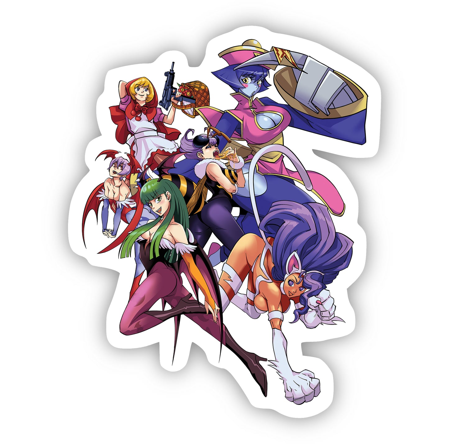 Darkstalkers Sticker