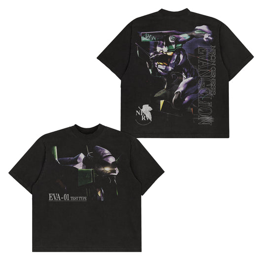 Neon Genesis Evangelion: Eva 01 Test Type F&B print - Tee
