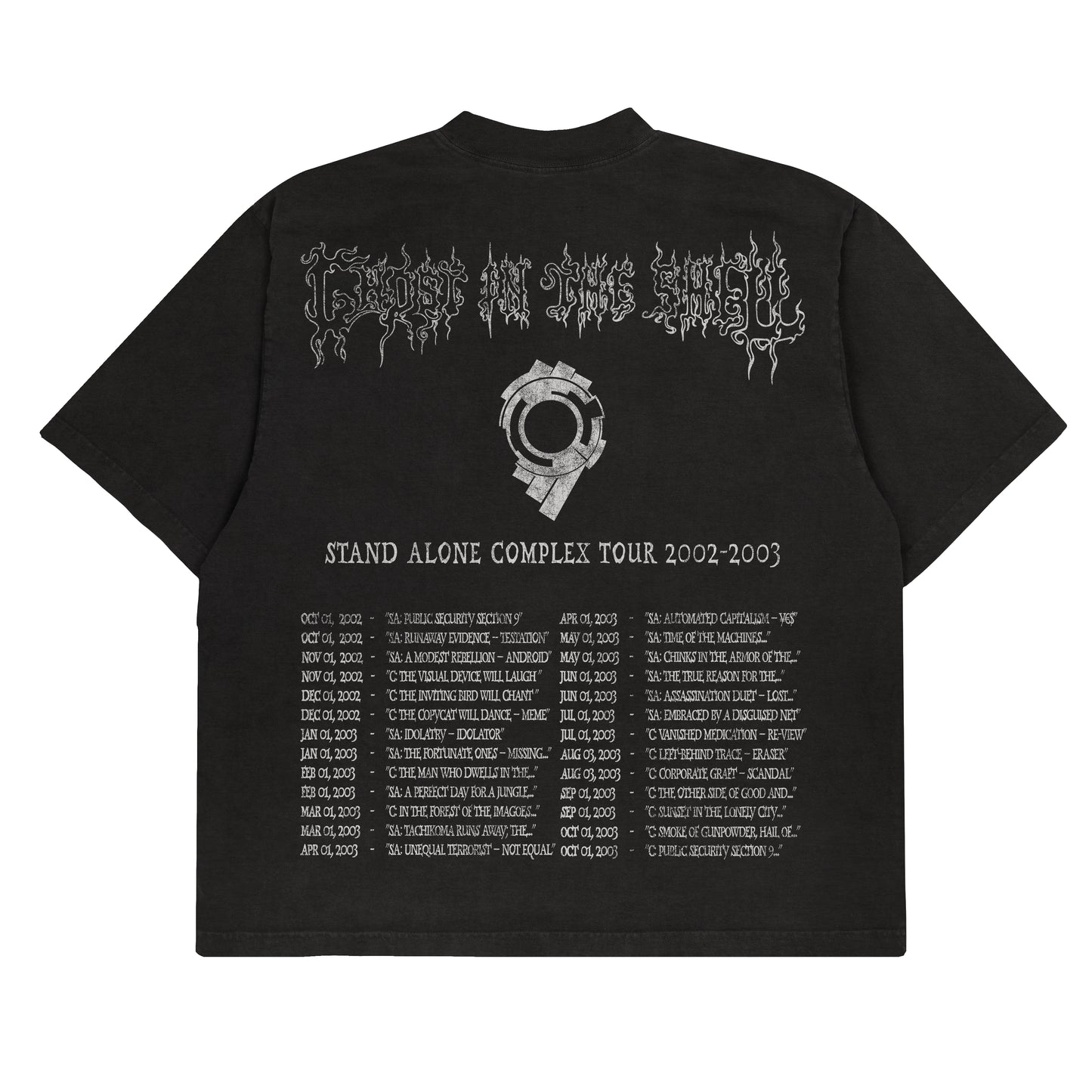 Ghost in the Shell x Cradle of Filth "Cruelty and the Beast" - Tee