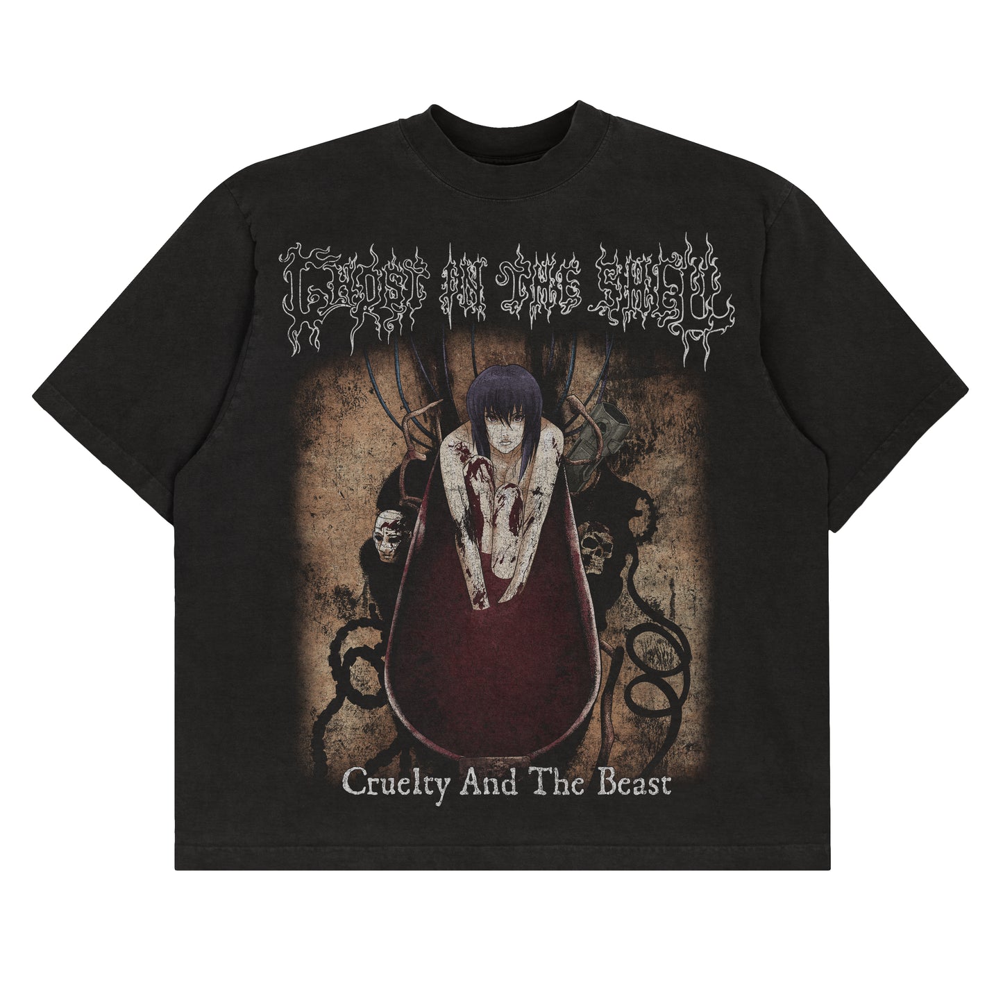 Ghost in the Shell x Cradle of Filth "Cruelty and the Beast" - Tee
