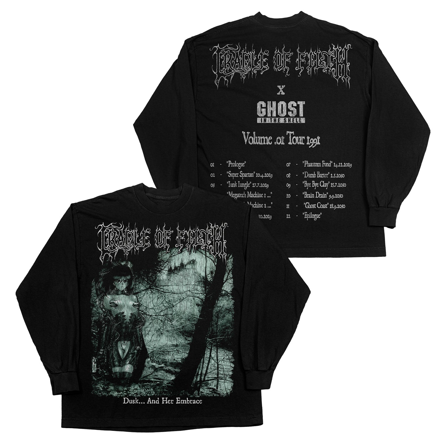Ghost in the Shell x Cradle of Filth "Dusk And Her Embrace" - CC 6014