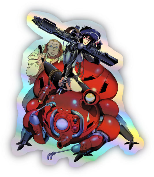 Ghost in the Shell Tachikoma Holographic Sticker