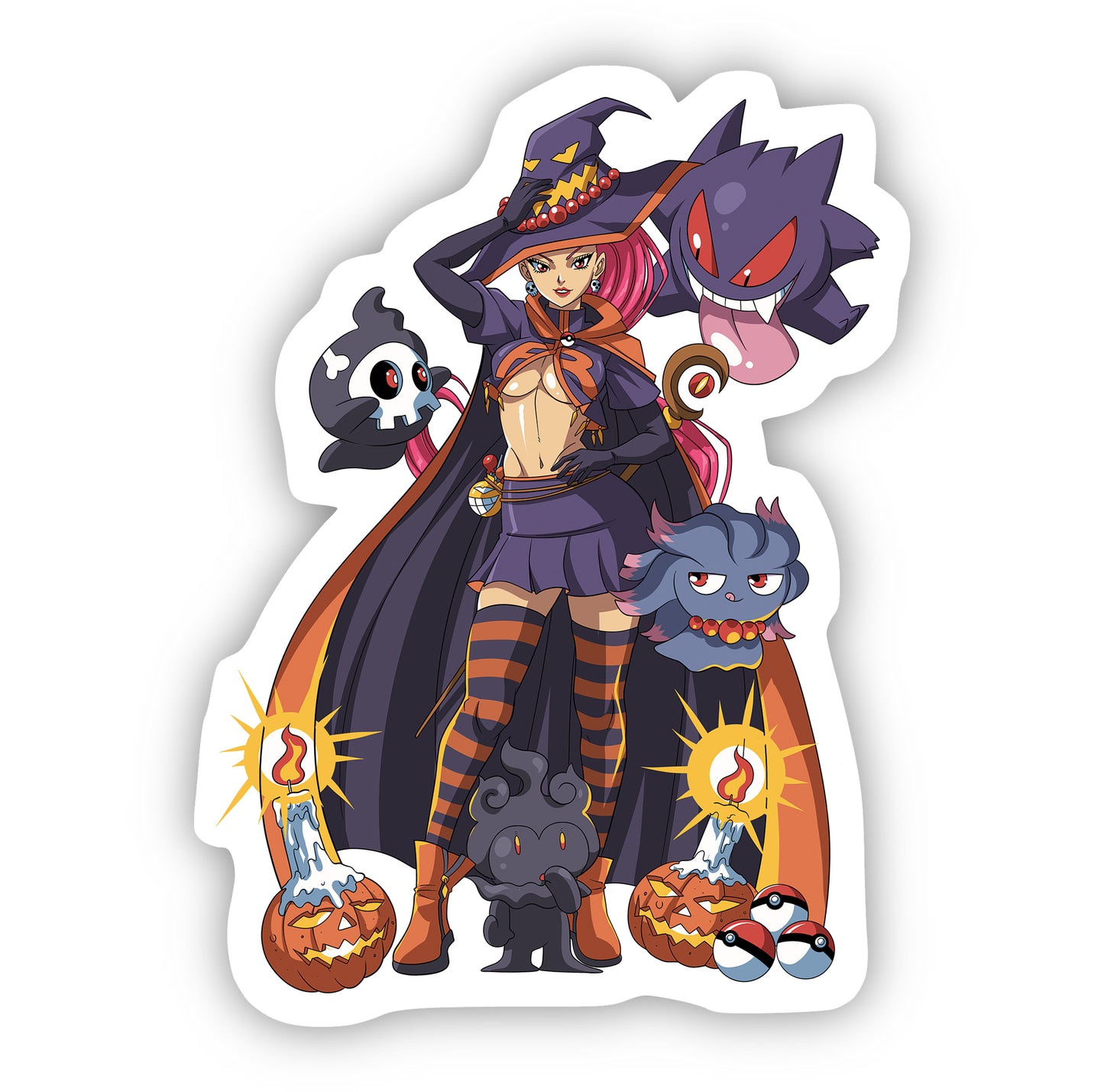 Pokémon Jessie "Spooky Season" Sticker