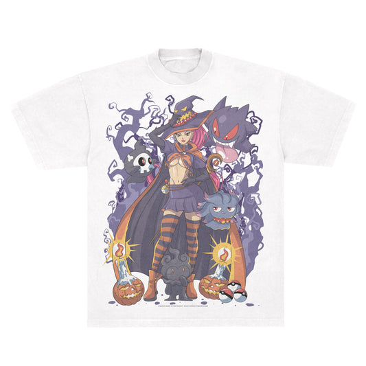 Pokémon Jessie "Spooky Season" - LAA 1801 White *Limited*