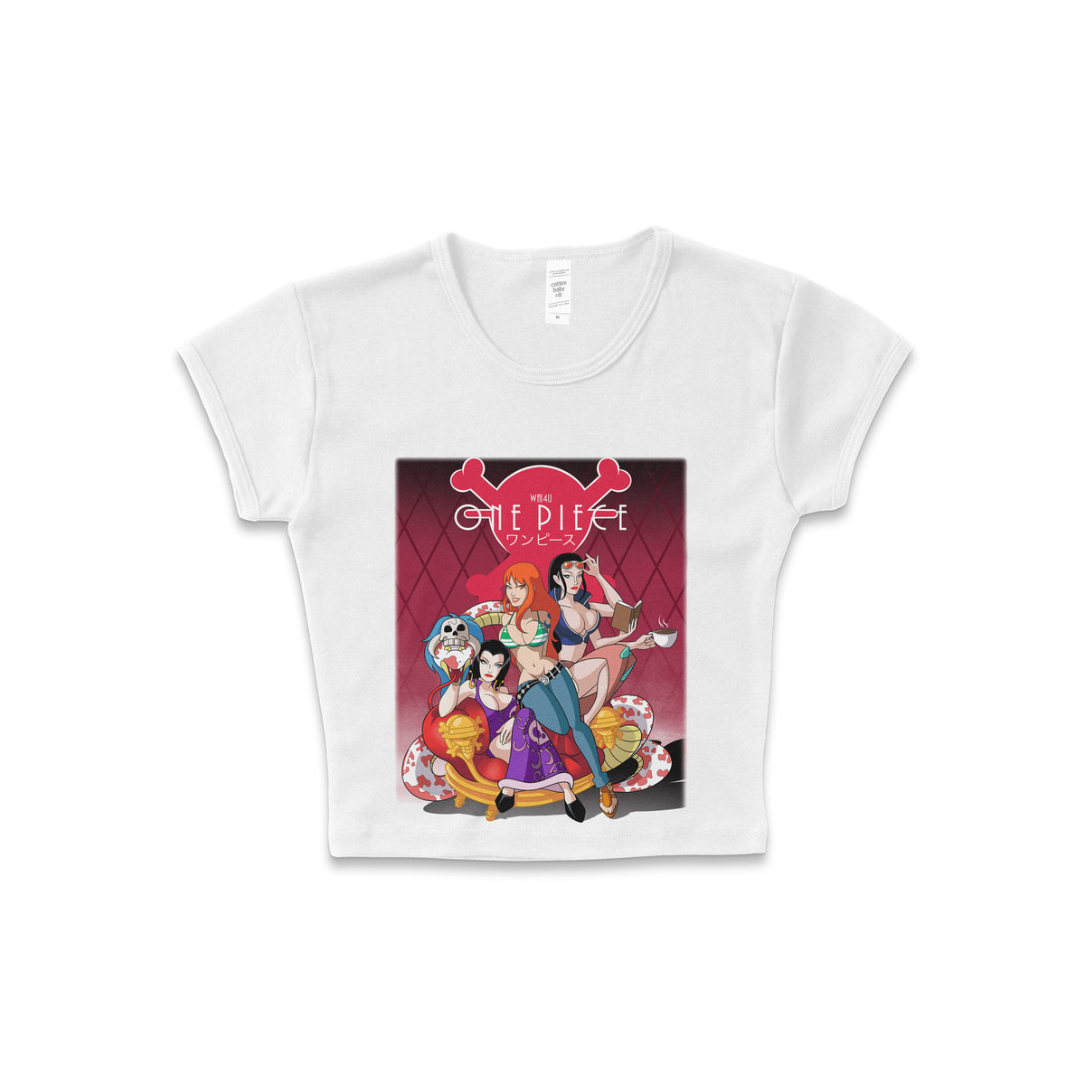 Ladies of One Piece - LAA Crop Top White *limited*