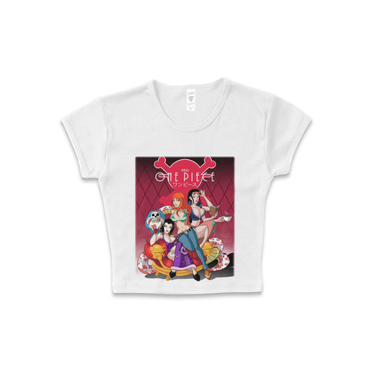 Ladies of One Piece - LAA Crop Top White *limited*