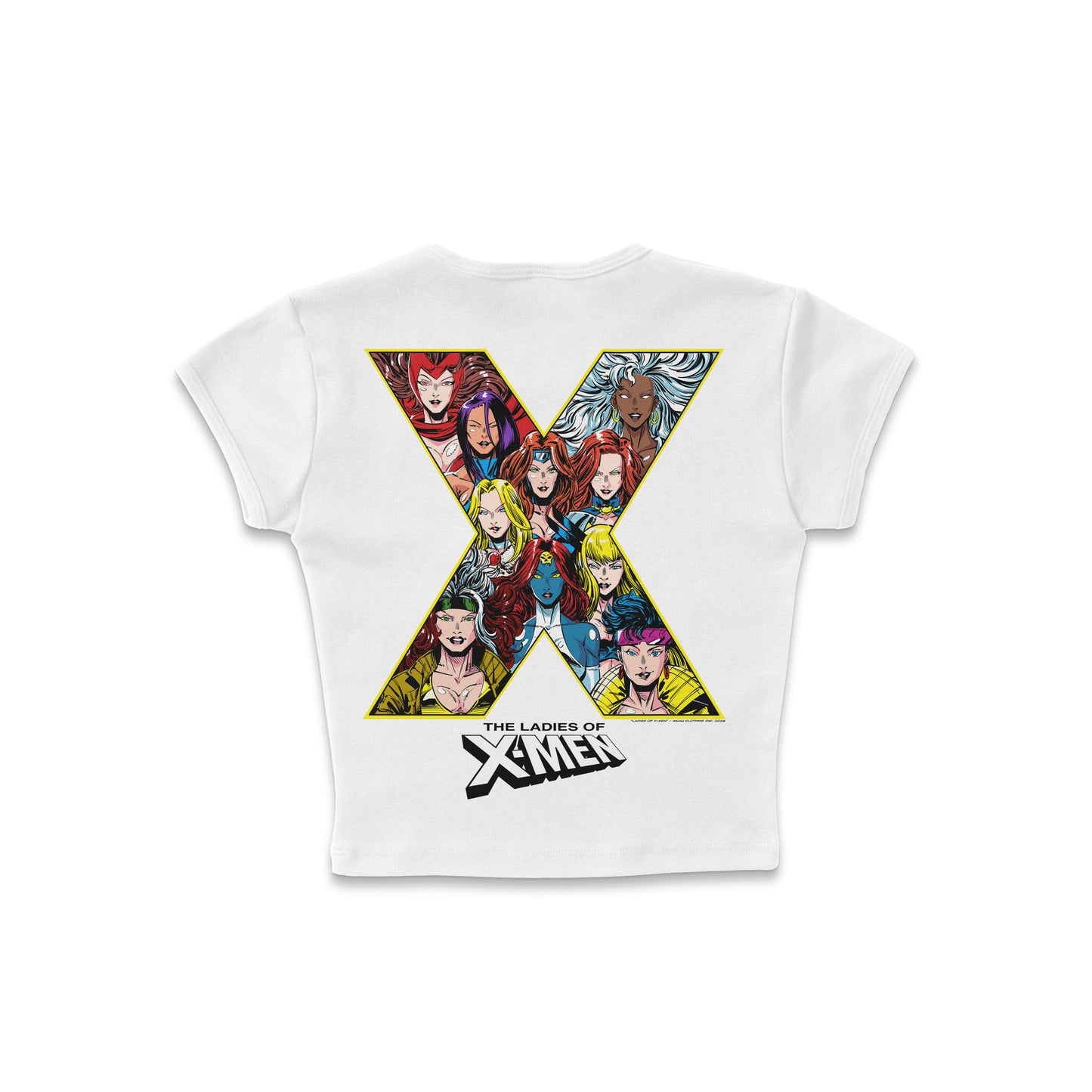 Ladies of X-Men - LAA Crop Top White *limited*