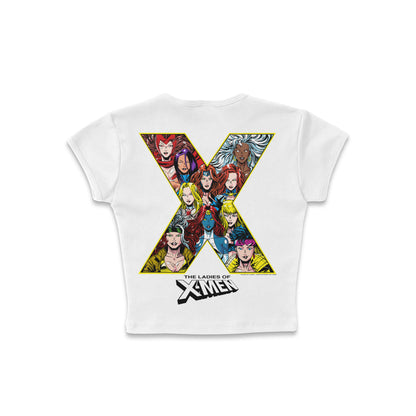 Ladies of X-Men - LAA Crop Top White *limited*