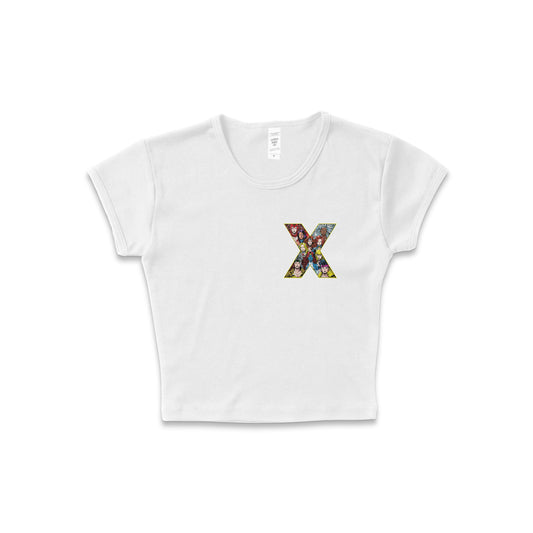 Ladies of X-Men - LAA Crop Top White *limited*