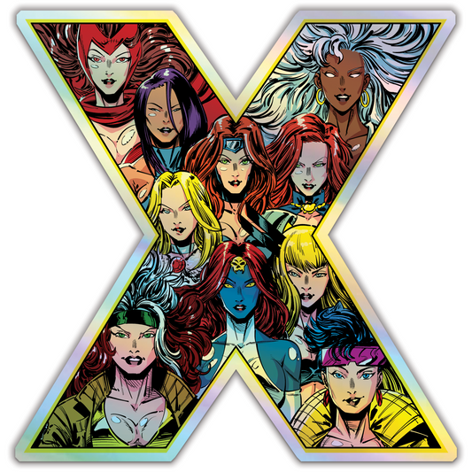 Ladies of X-Men Holographic Sticker