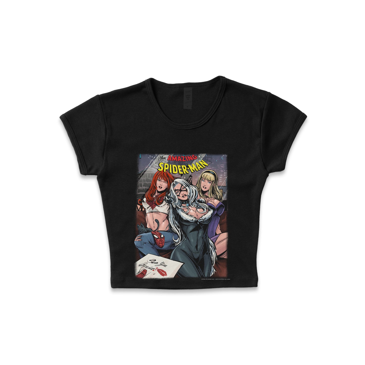 Ladies of Spider-Man - LAA Crop Top