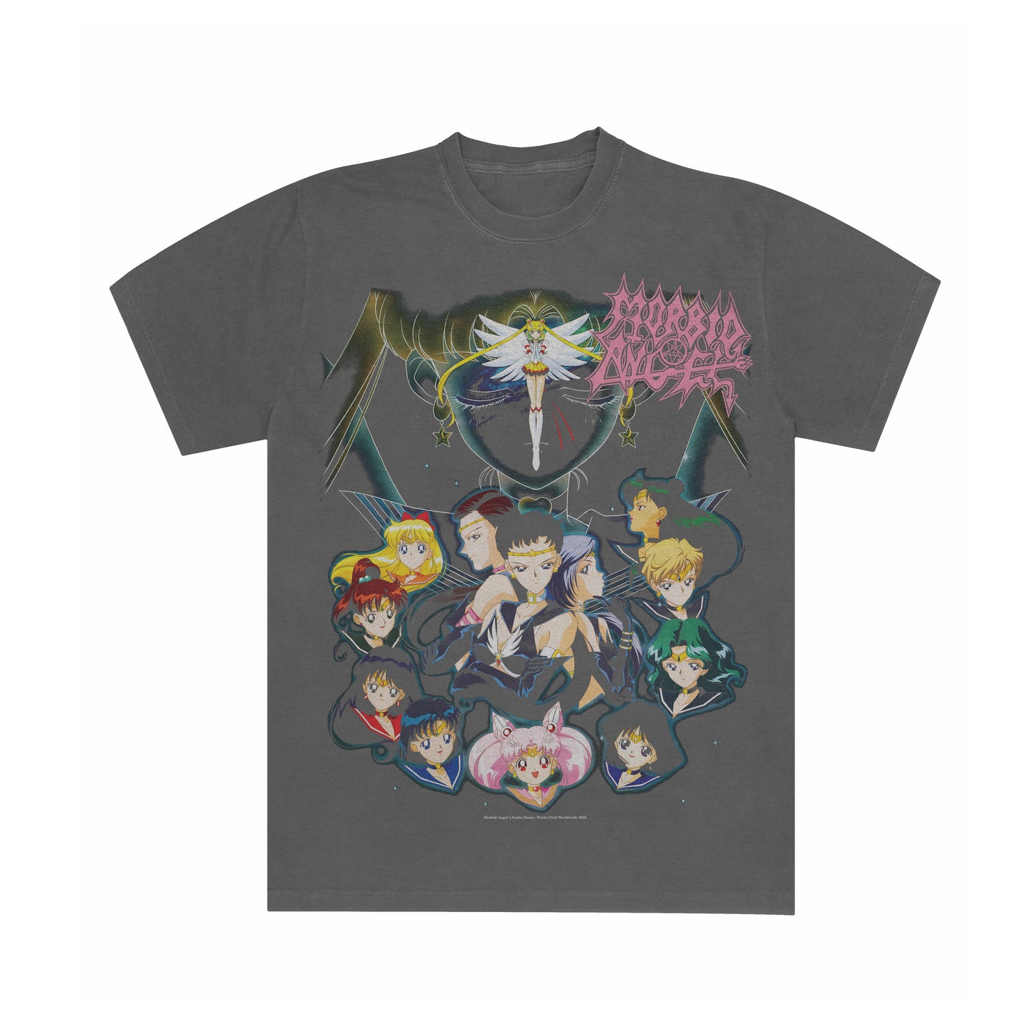 Morbid Angel x Sailor Moon F&B print - Tee