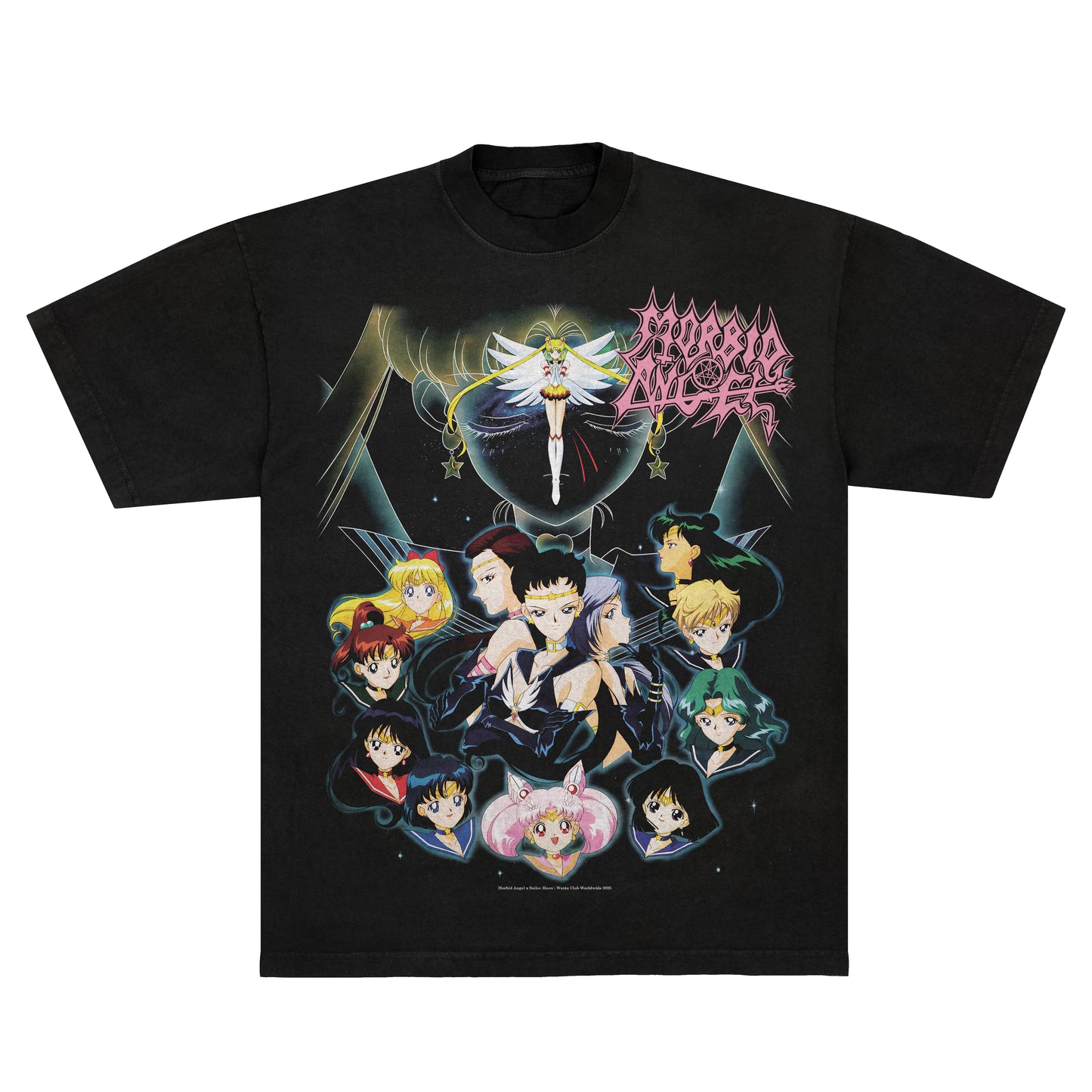 Morbid Angel x Sailor Moon F&B print - Tee