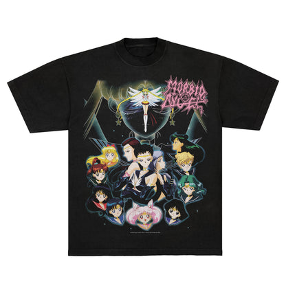 Morbid Angel x Sailor Moon F&B print - Tee