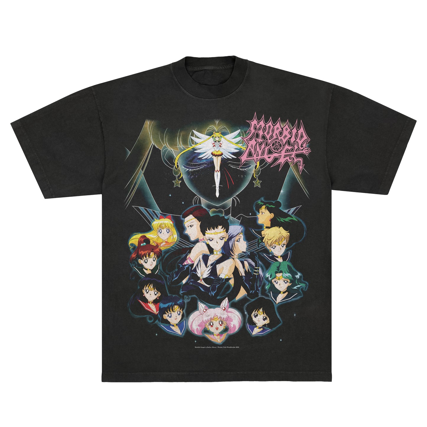 Morbid Angel x Sailor Moon F&B print - Tee