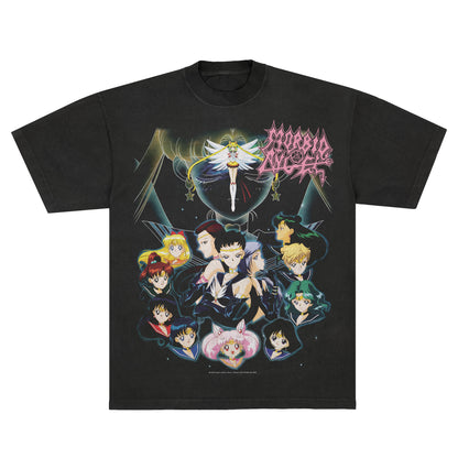 Morbid Angel x Sailor Moon F&B print - Tee