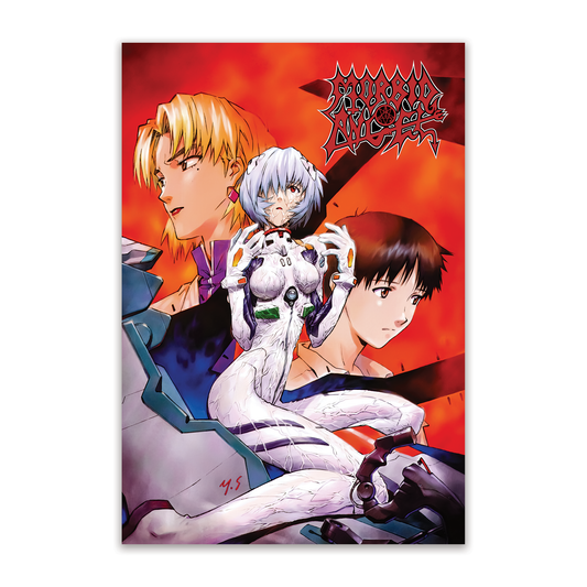 Morbid Angel x Evangelion "Tears" Poster *limited*