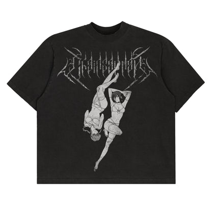 Chainsaw Man Makima & Reze Distressed - Tee *limited*