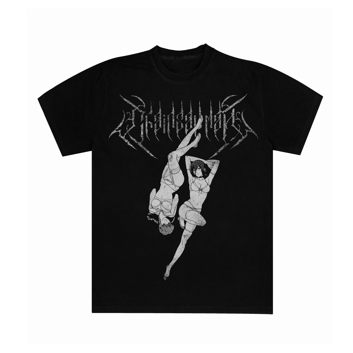 Chainsaw Man Makima & Reze Distressed - Tee *limited*