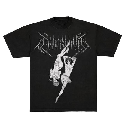 Chainsaw Man Makima & Reze Distressed - Tee *limited*